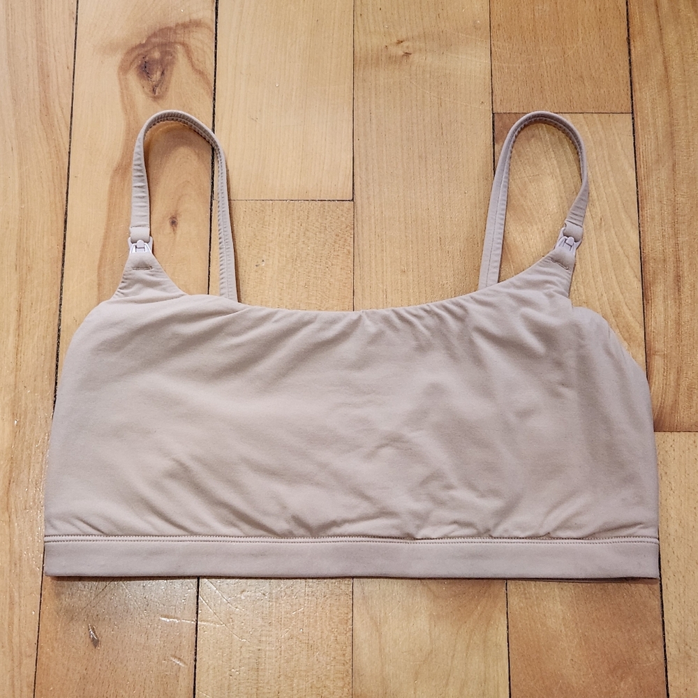 SKIMS Nude Beige Seamless Bralette